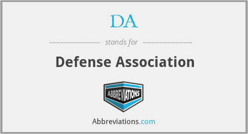 267194 Defense Association 
